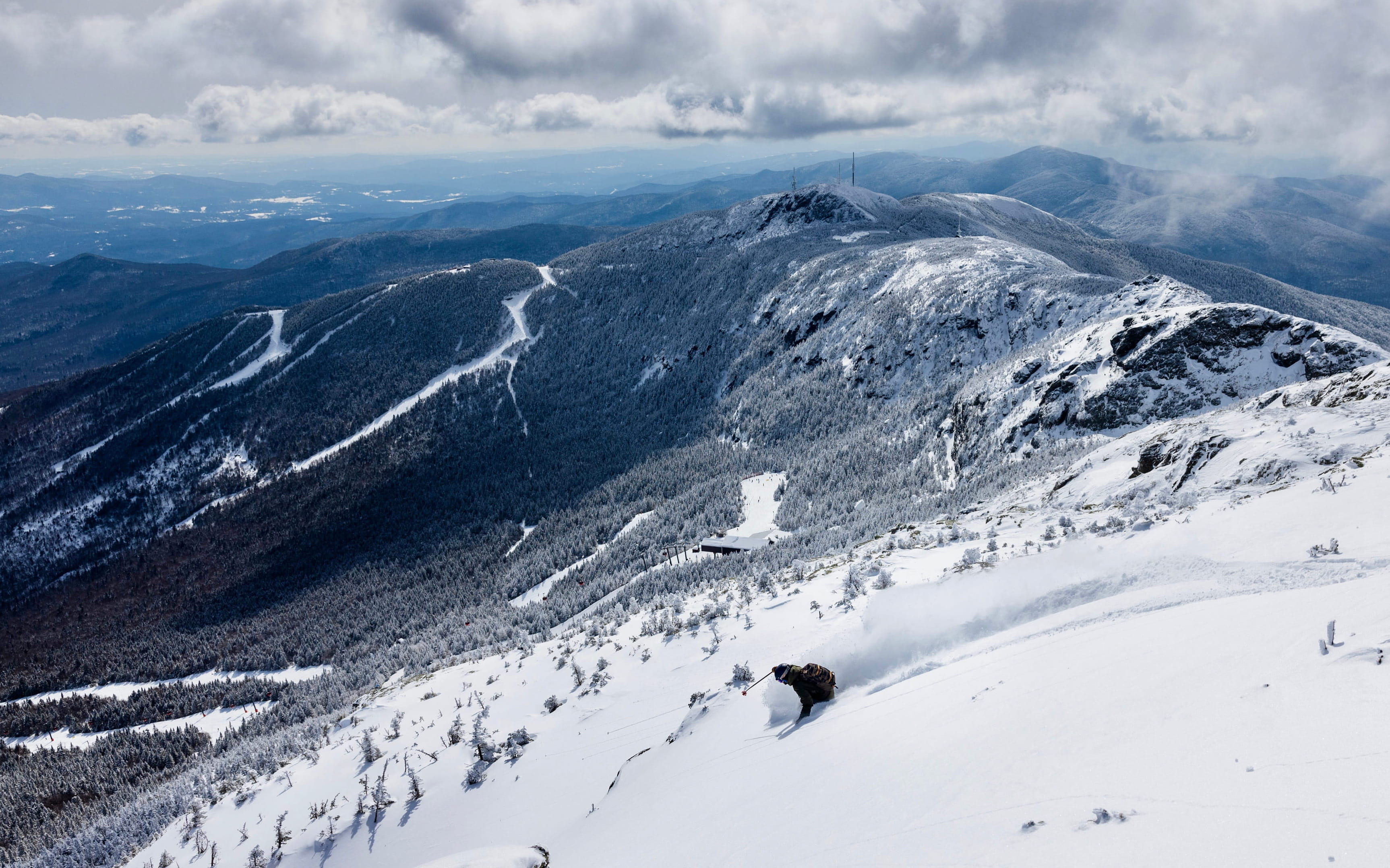 Stowe Condos ski resort view