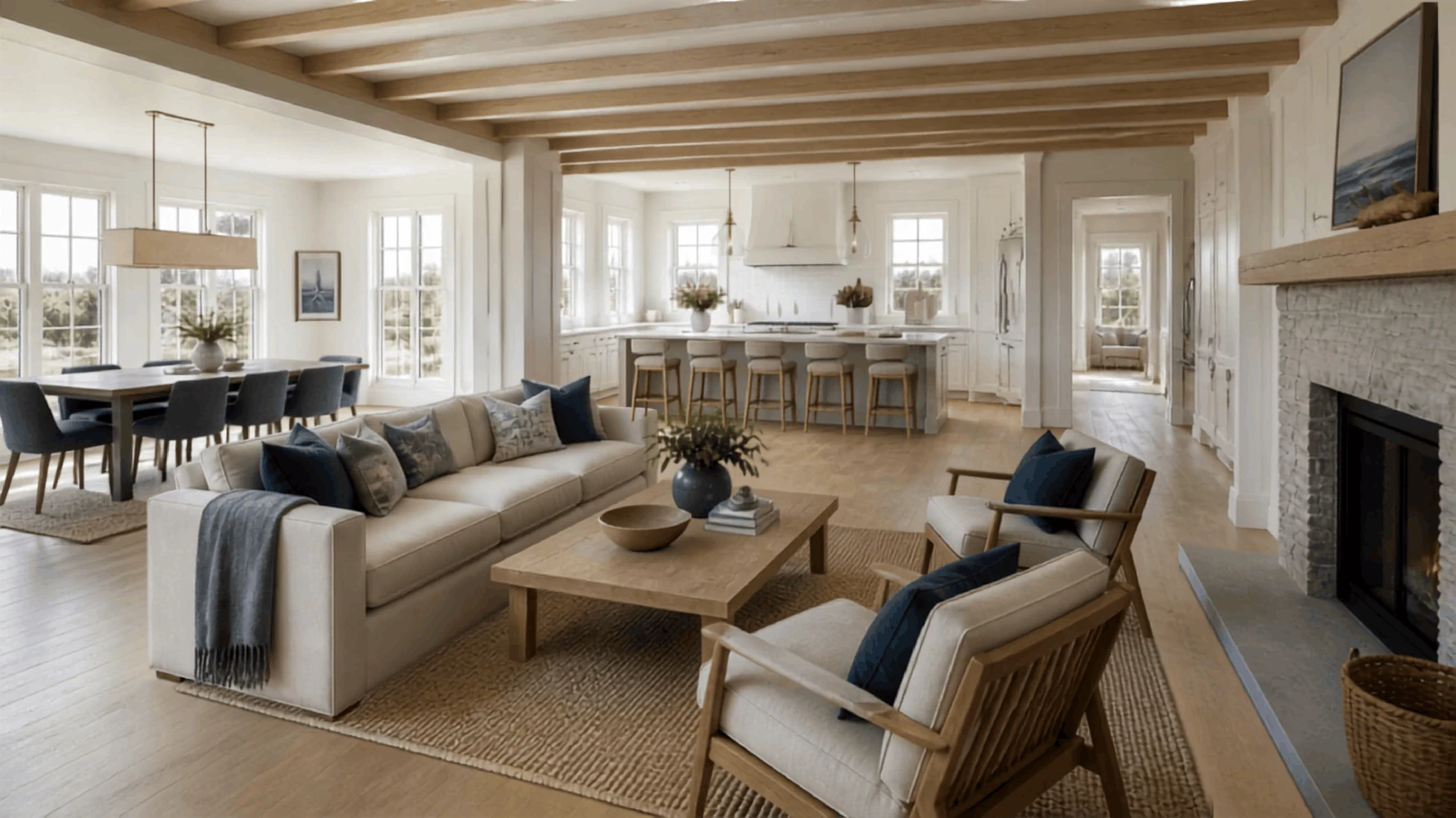 Interior of a room in a house