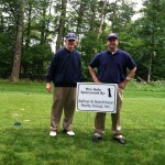 Dave Hutchinson and Mike Ballow on tournament day! 
