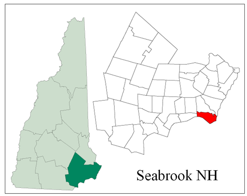 Seabrook NH Map