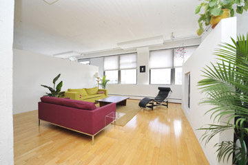 brickbottom lofts living room