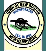 New Boston NH Town Seal