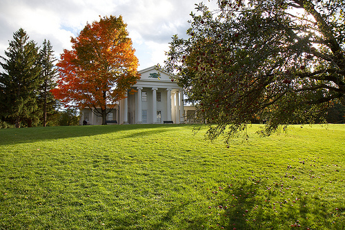 Shelburne Vermont in the fall