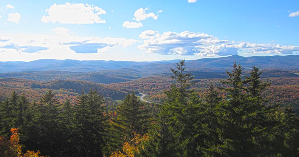 Vermont Fall Foliage Hike on Mount Olga Vermont Fall Foliage Hike on Mount Olga