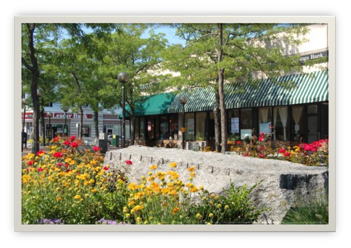 Arlington MA Downtown Area