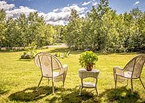 Field of Dreams contemporary Adirondack home in Bartlett, NH