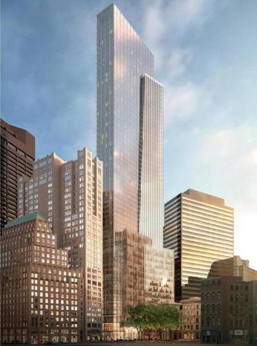 Millennium Tower project rendering