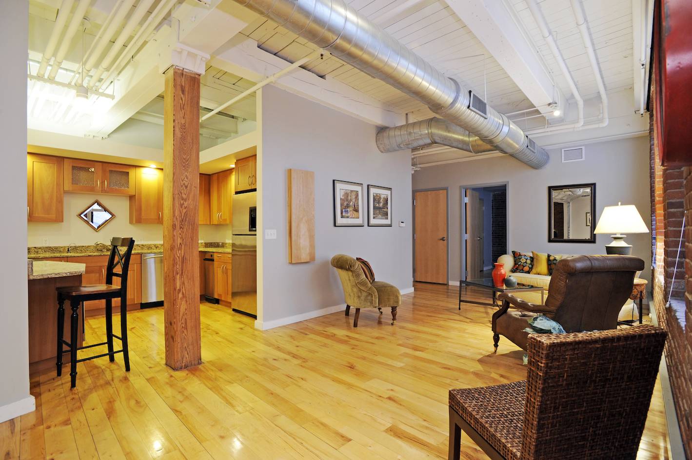 Sensational Brick and Beam Modern Boston Loft for Sale Boston Lofts