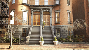 Steps of Condos in South End of Boston