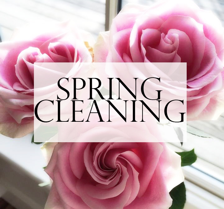 floral - spring cleaning banner