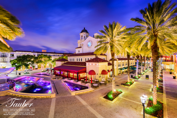 Holiday Lights at CityPlace in West Palm Beach, Florida