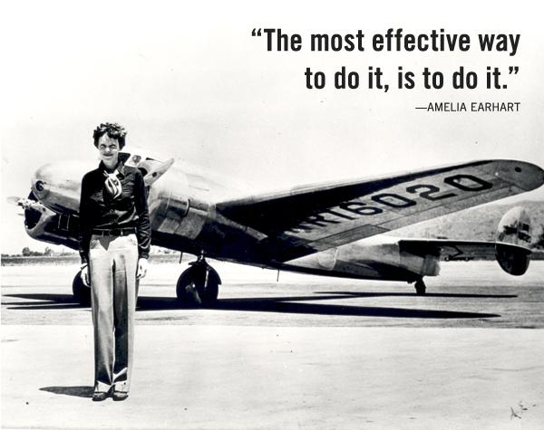 Amelia Earhart Quote