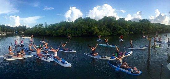 Yoga on Juno Beach