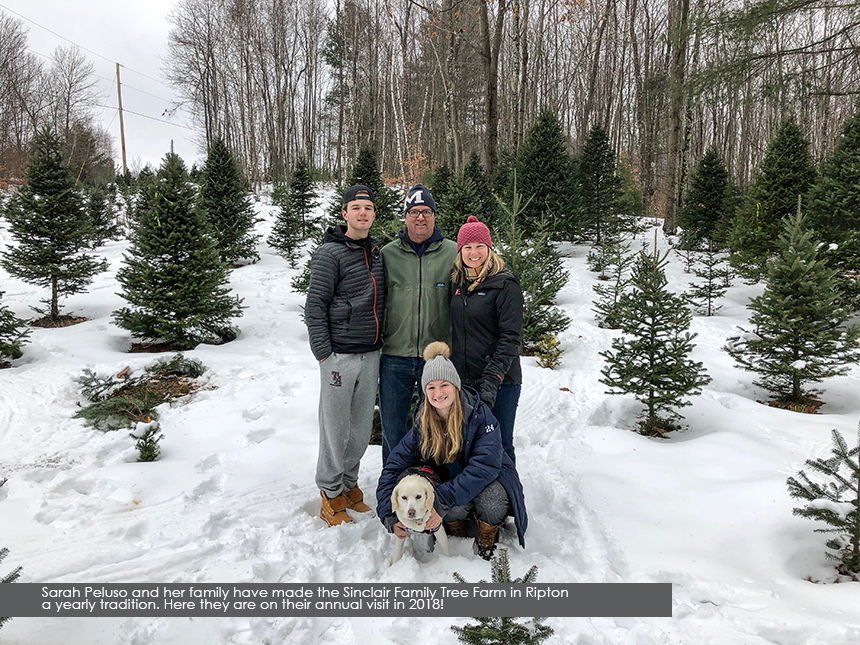 the Peluso Family at Sinclair Family Farm, Ripton, 2018