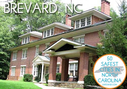 Safest Cities in North Carolina Brevard