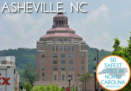 Safest Cities in North Carolina Asheville