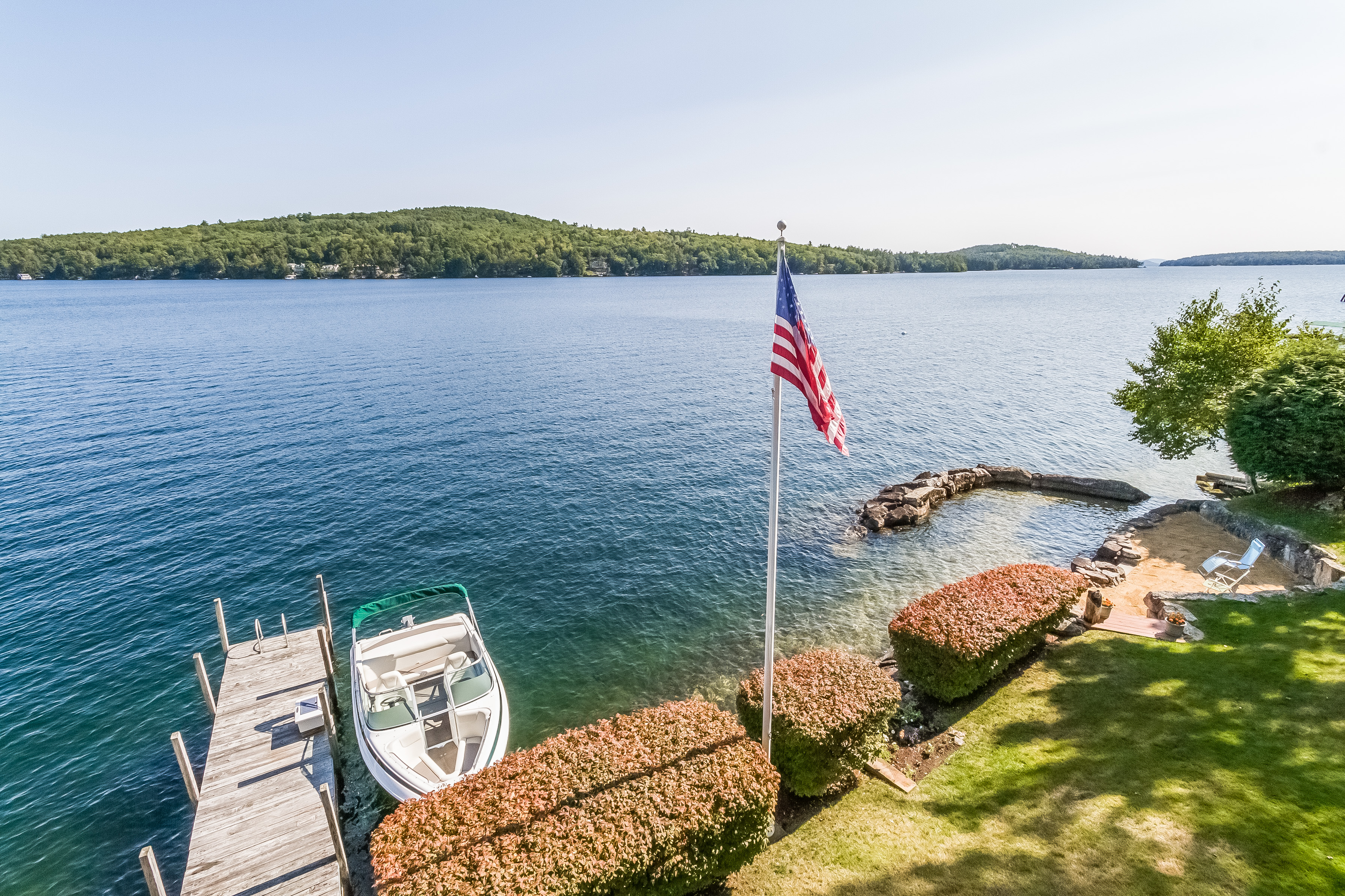 101 Neal Shore Meredith, NH Offers Panoramic Winnipesaukee Views