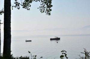 Misty Day Near Windermere in Moultonborough
