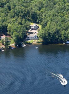 Boat traffic at 112 & 115 Deerhaven stays a long distance from the property, giving you the quiet enjoyment of the lake most lakefront buyers want.