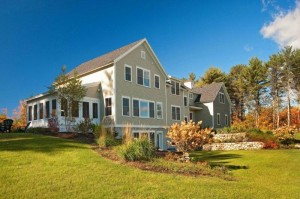 Lakeside View of Home