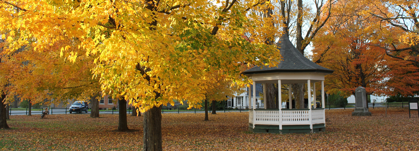 Fall Folliage on the Weston Town Green