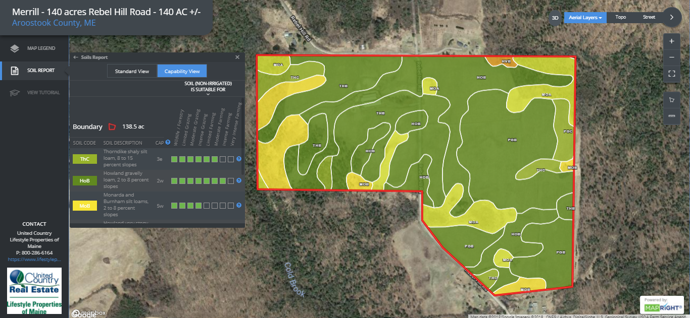 Maine Interactive Property Map Interactive Maps - The Land Brothers