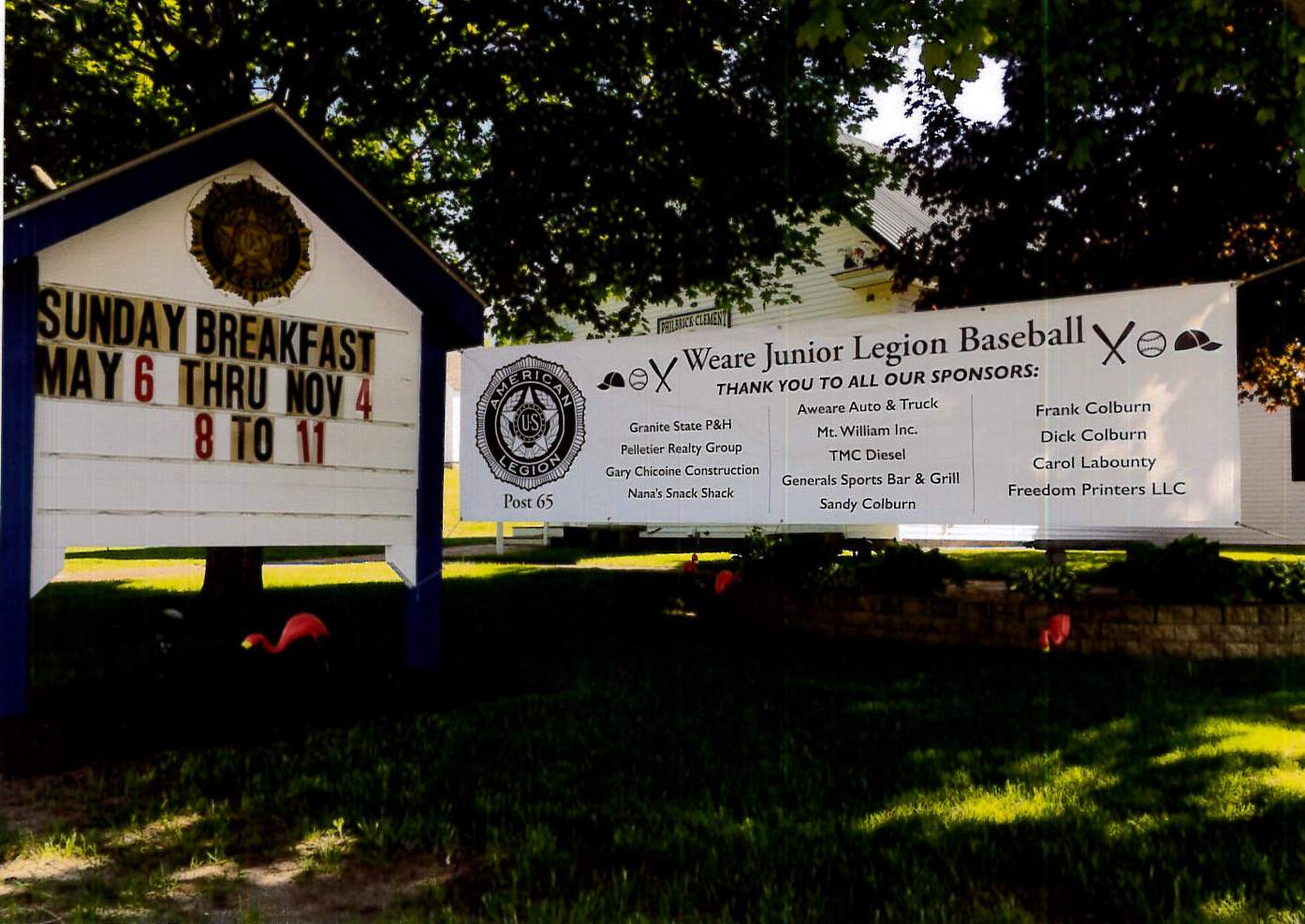 Weare Junior Legion Baseball