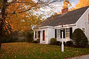 North Adams MA Single Family Home during the fall