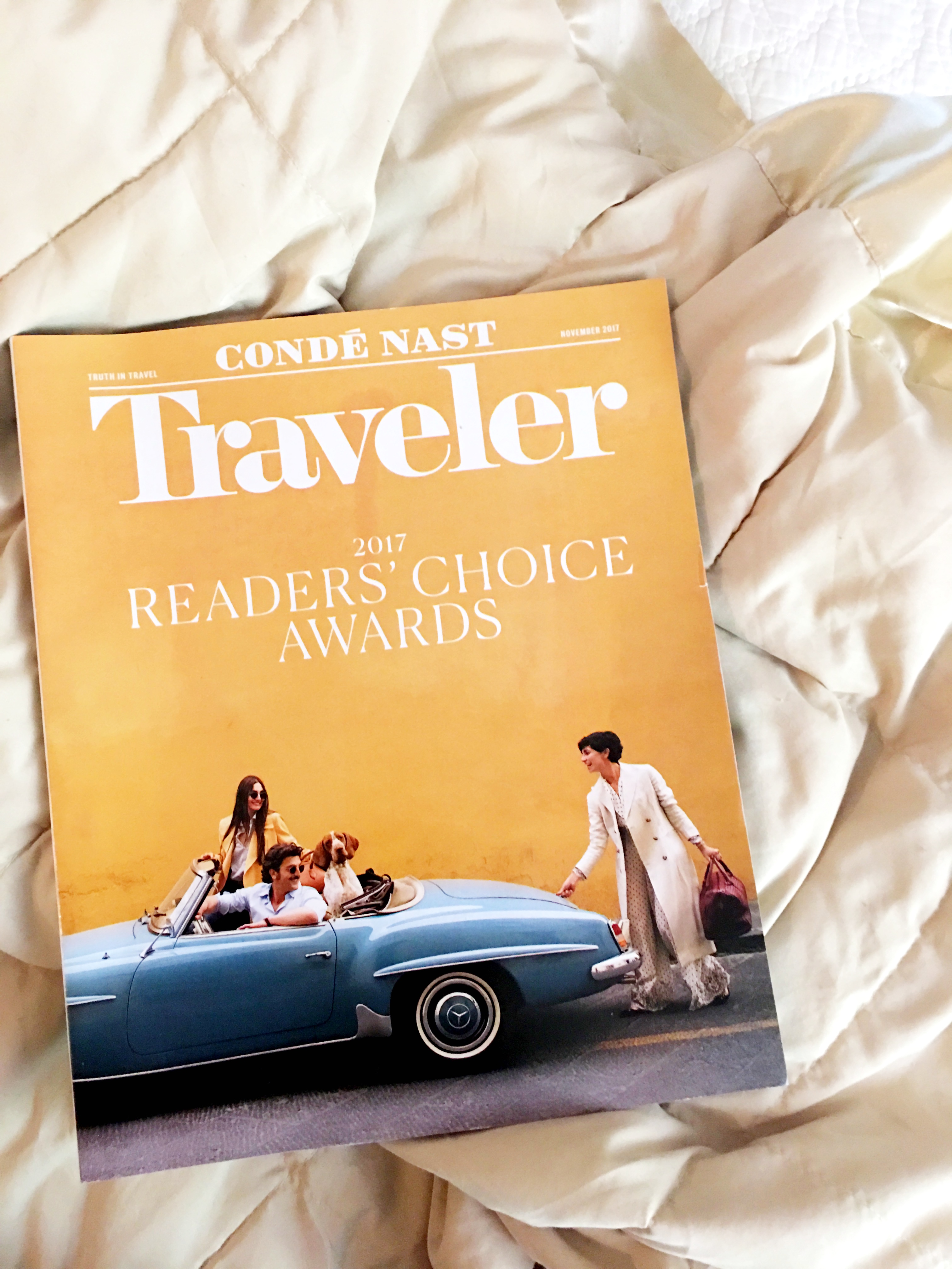 Conde Nast Traveler Readers' Choice Awards 2017