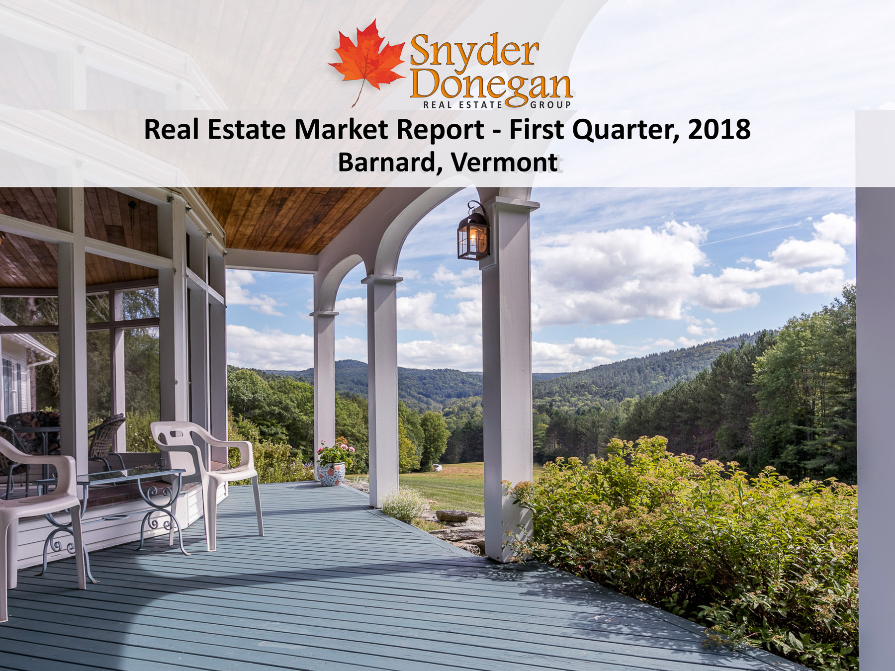 Barnard VT Real Estate - 1Q 2018 Cover Art