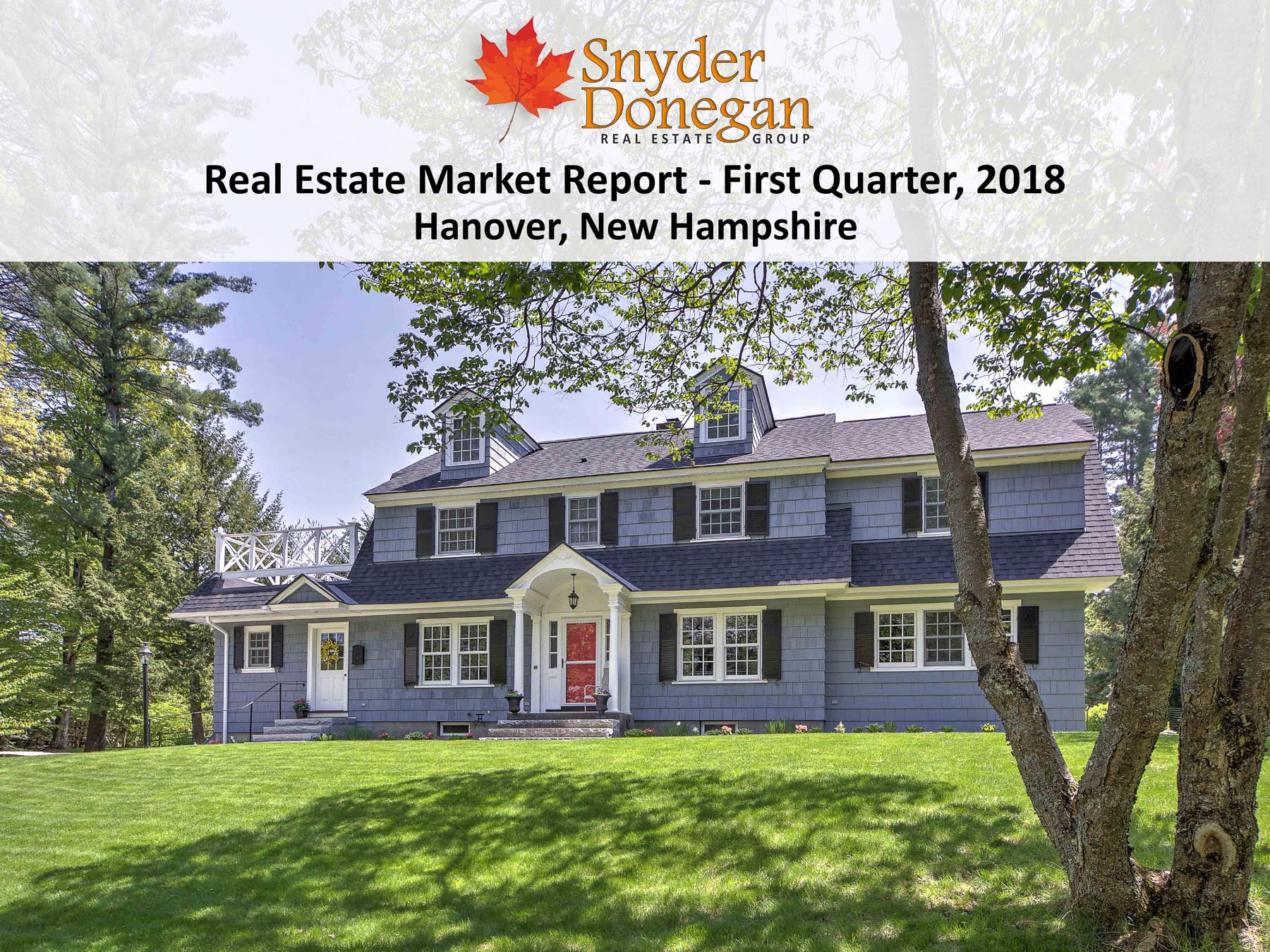 Hanover NH Real Estate - 1Q 2018 Cover Art