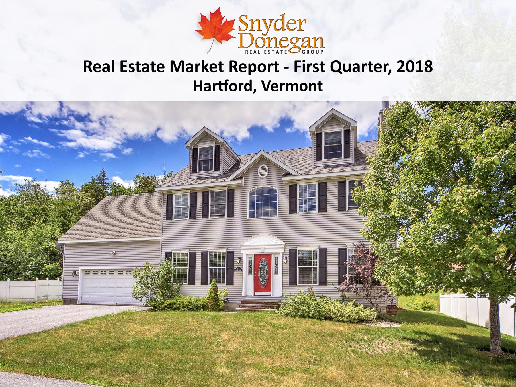 Hartford VT Real Estate - 1Q 2018 Cover Art