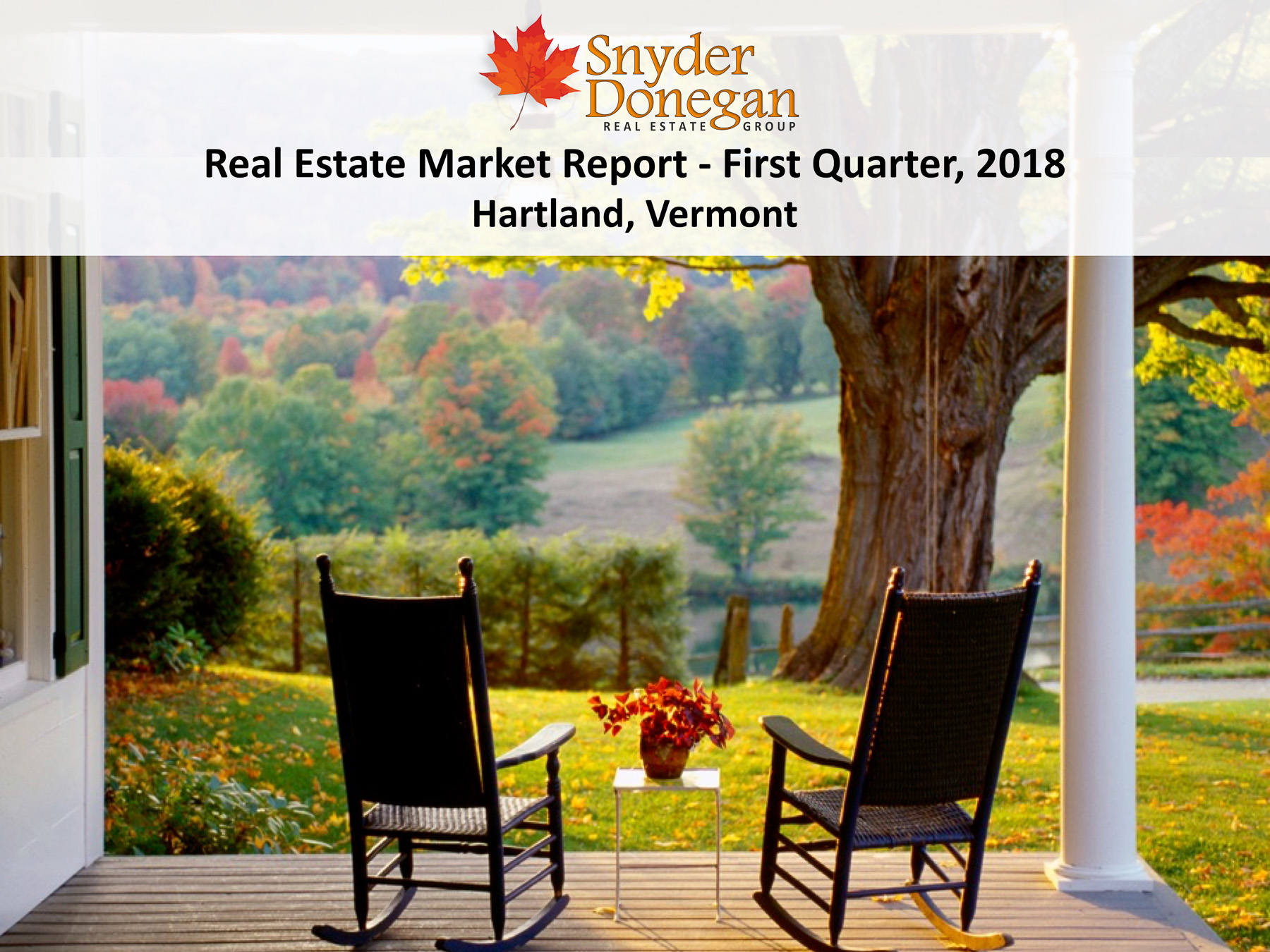Hartland VT Real Estate - 1Q 2018 Cover Art