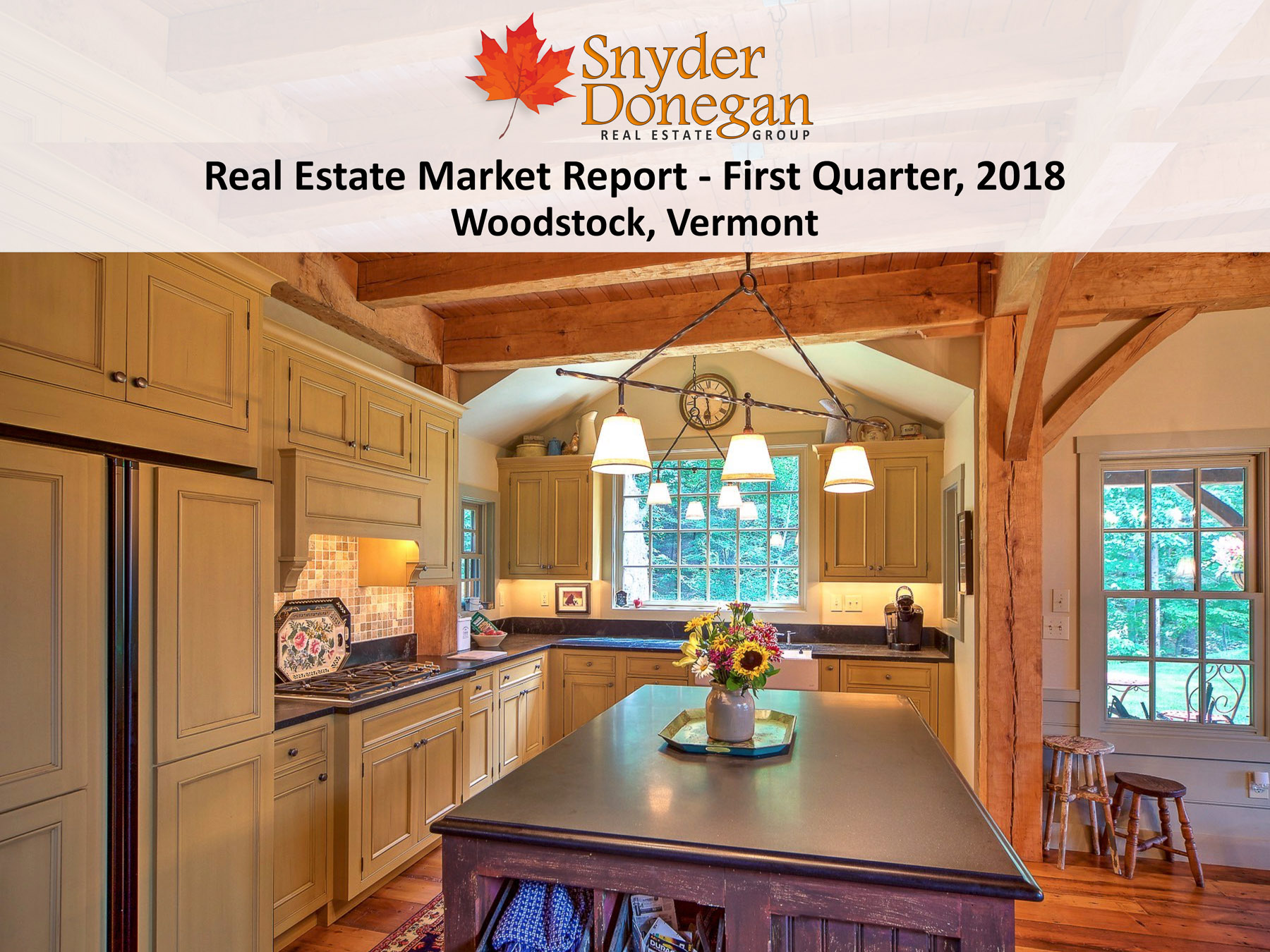 Woodstock VT Real Estate - 1Q 2018 Cover Art