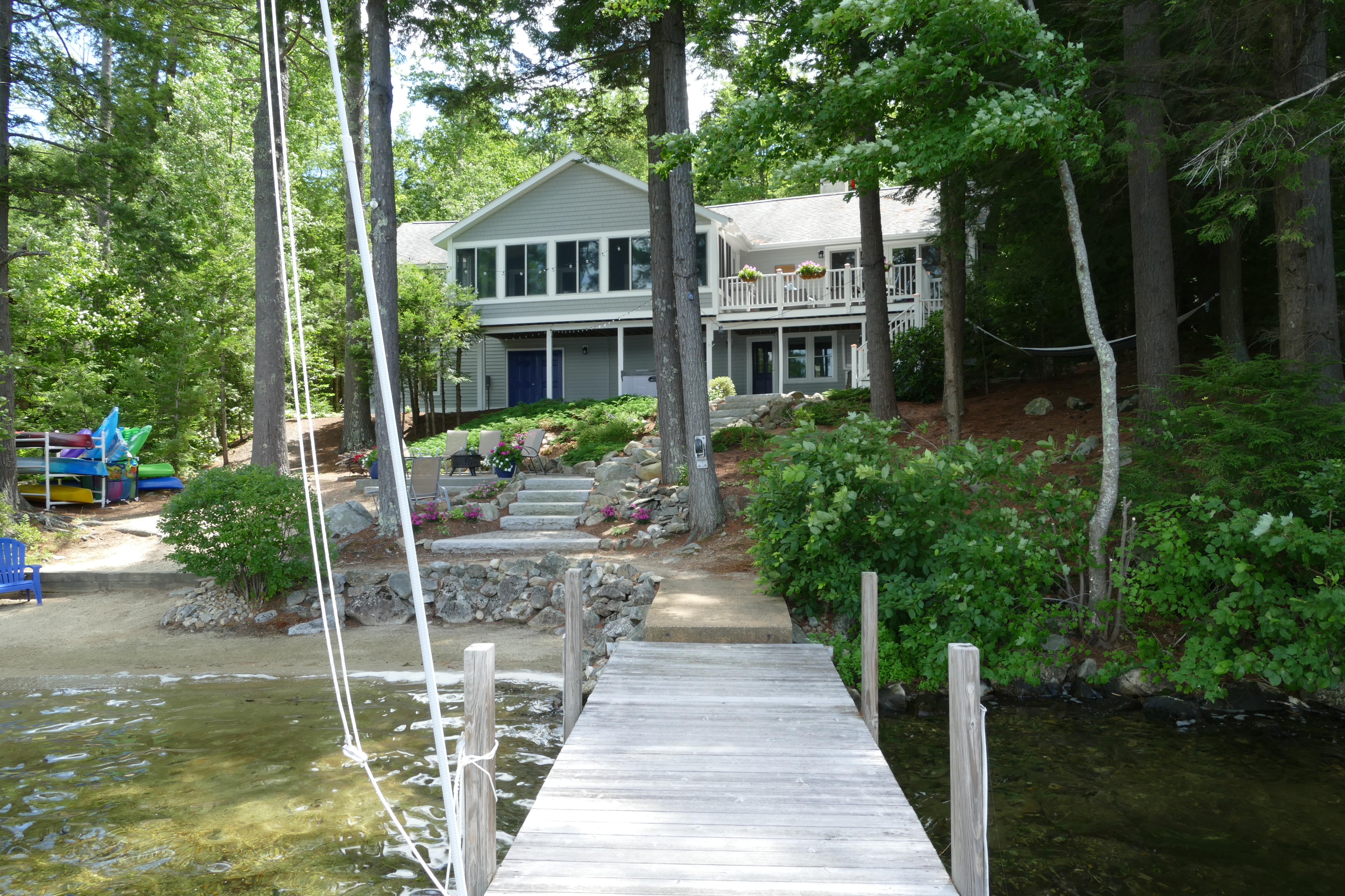 Lake Winnisquam Real Estate - Waukewan Real Estate - dock