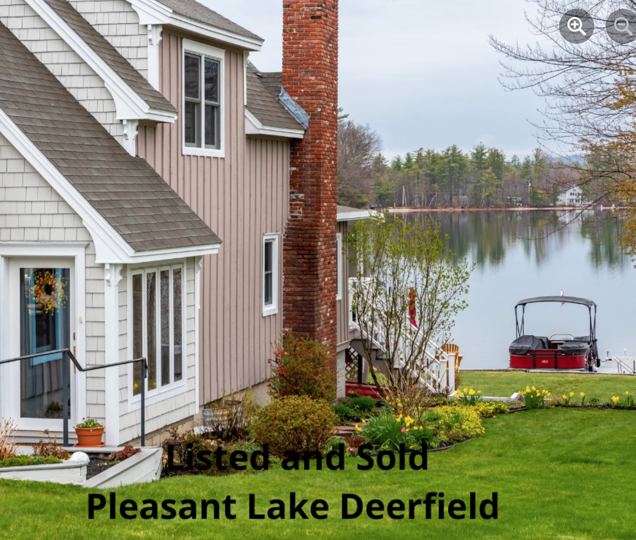 Pleasant Lake waterfront Deerfield NH 