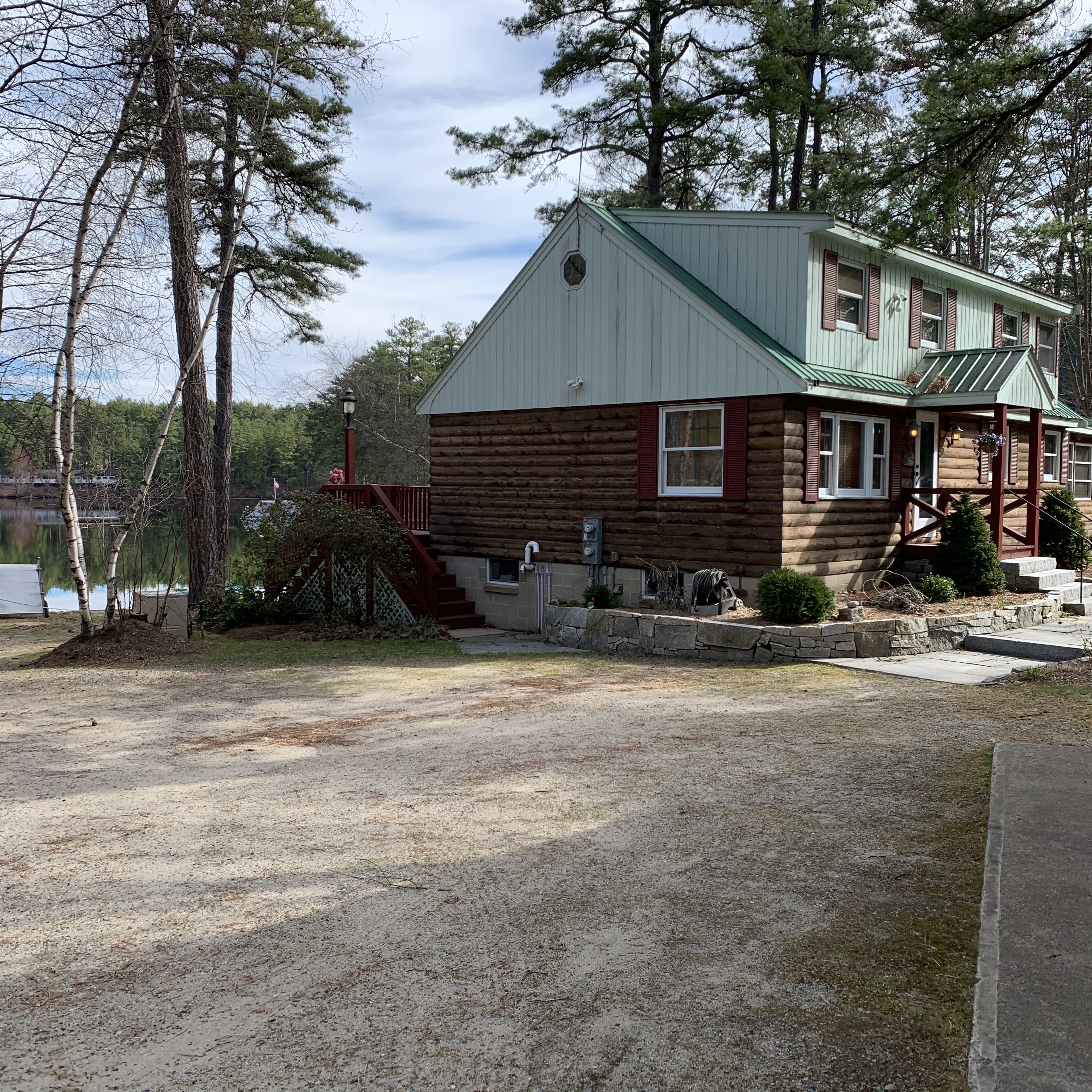 Ossipee Home, many homes lie in the flood zone