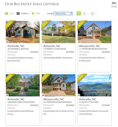 Asheville NC Listing Agents