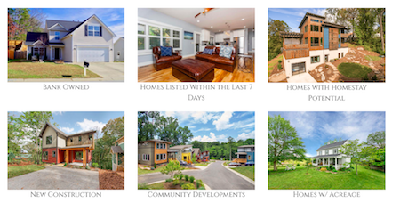 Asheville New Construction Home Search