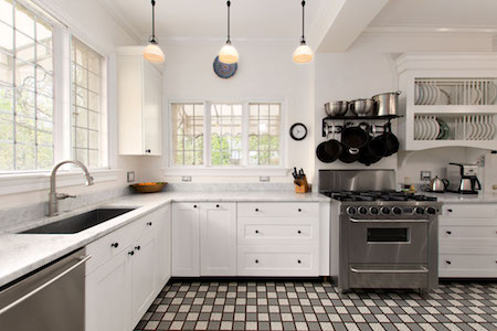 KITCHEN_carrara marble countertops