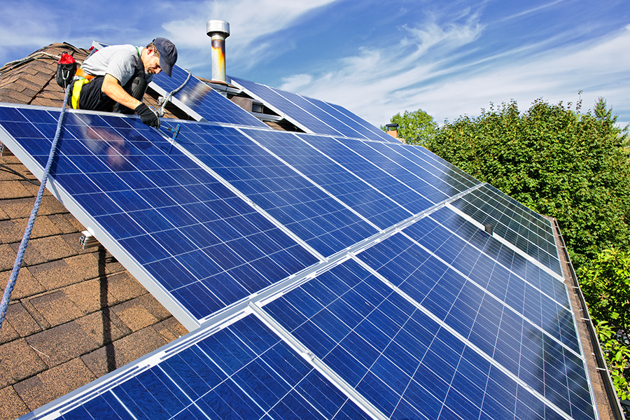Solar Panels Green Homes