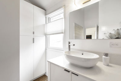 Uncluttered Bathroom Surfaces