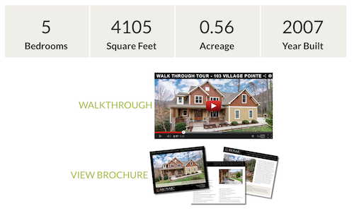 Virtual Showing Asheville
