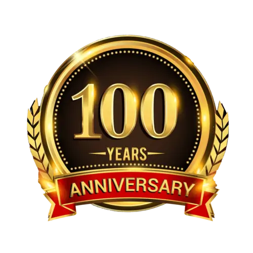 100 years celebrating