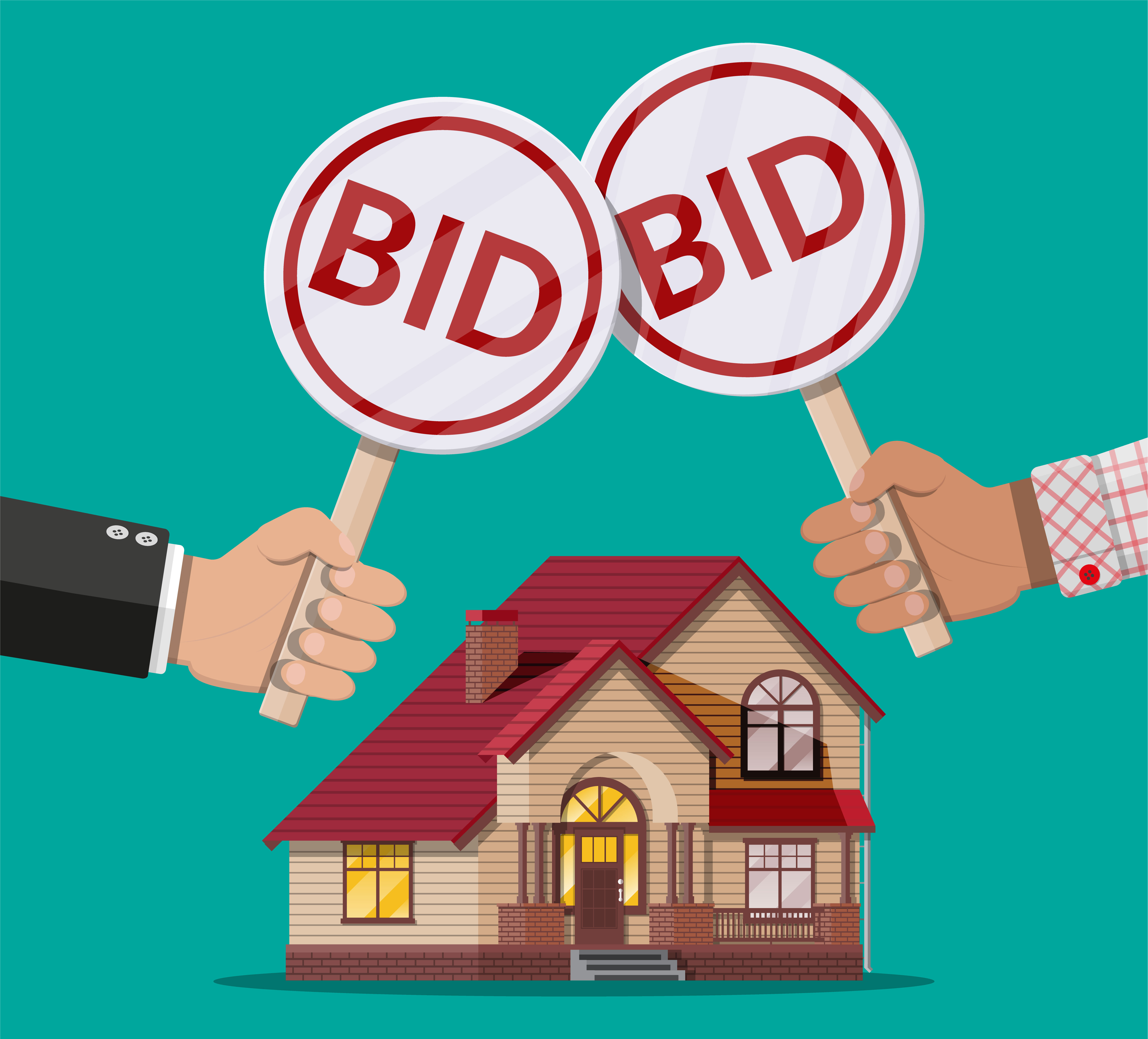 bidding on a home