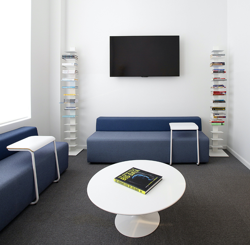 using white as an accent color or within a more monochromatic color scheme