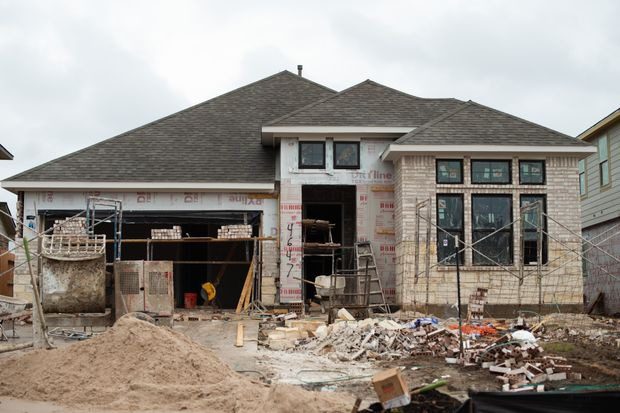 Unfinished home construction