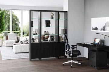 Dedicated spaces created in shared rooms