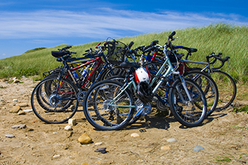 Bikes on Martha's Vineyard