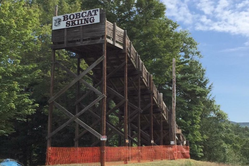 Plymouth High School Ski Jump